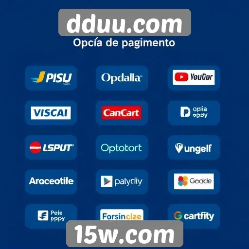 Exploração das opções de pagamento disponíveis no site